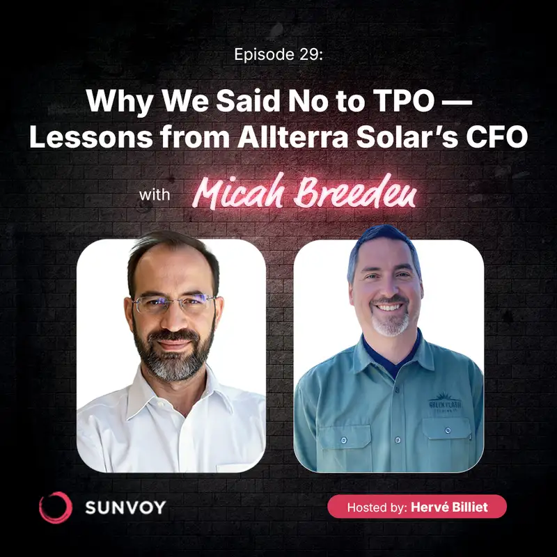 Why We Said No to TPO —  Lessons from Allterra Solar’s CFO