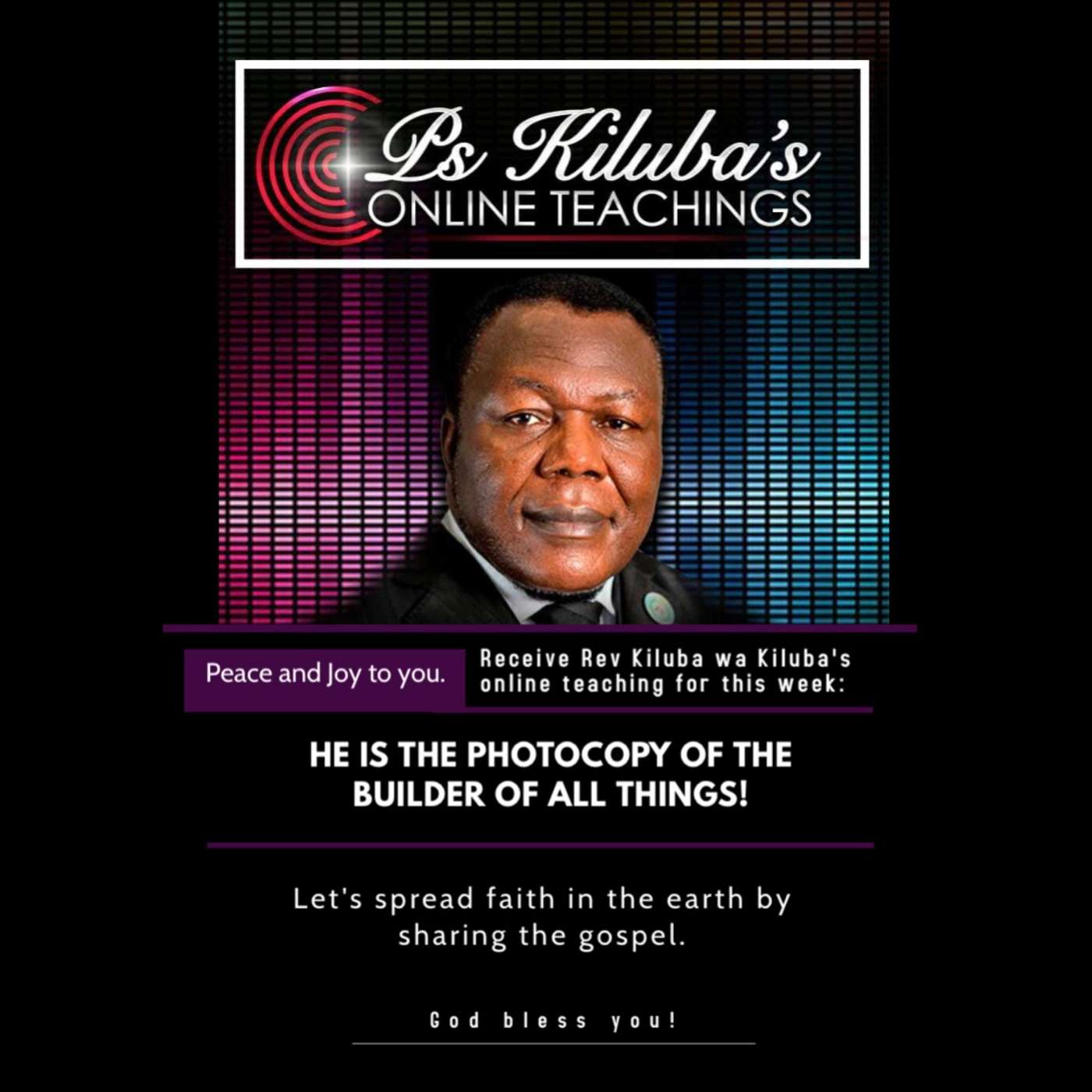 He Is the Photocopy of the Builder of All Things! episode artwork