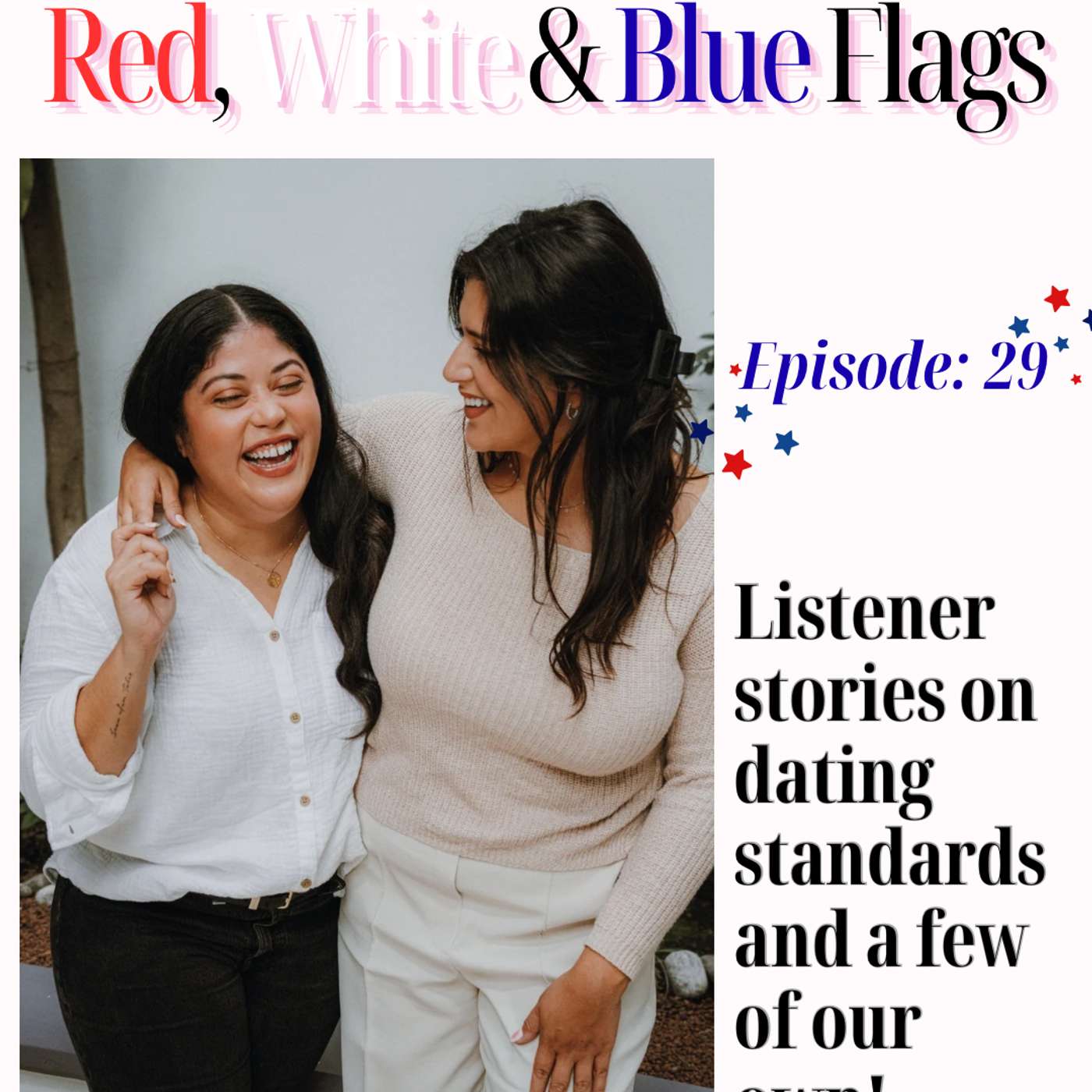 Red, White, and Blue Flags