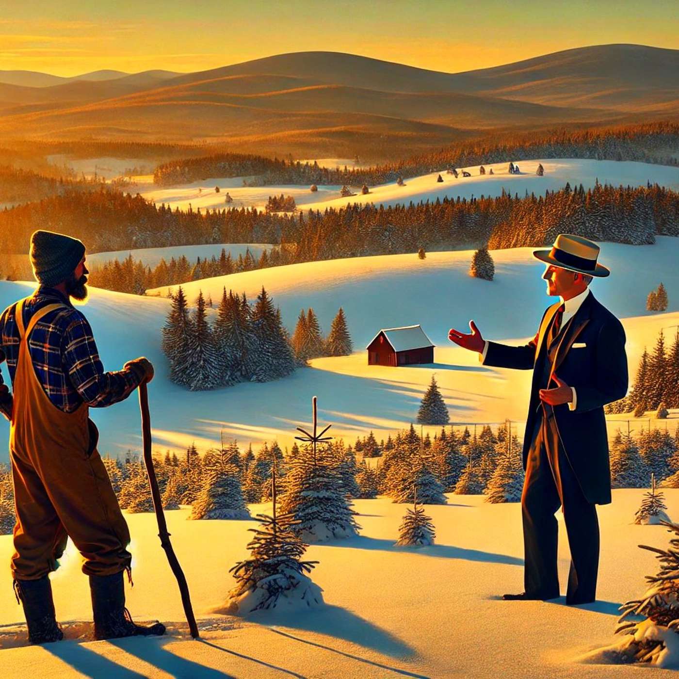 Christmas Trees By Robert Frost performed by James Navé episode artwork