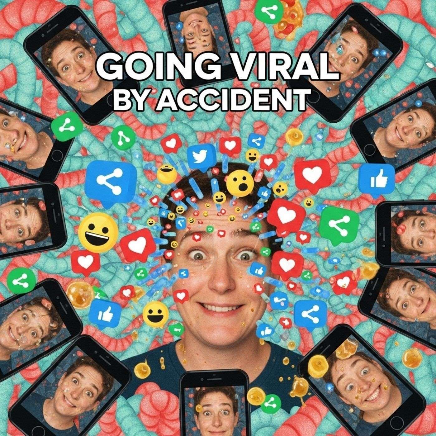 Going Viral by Accident podcast artwork