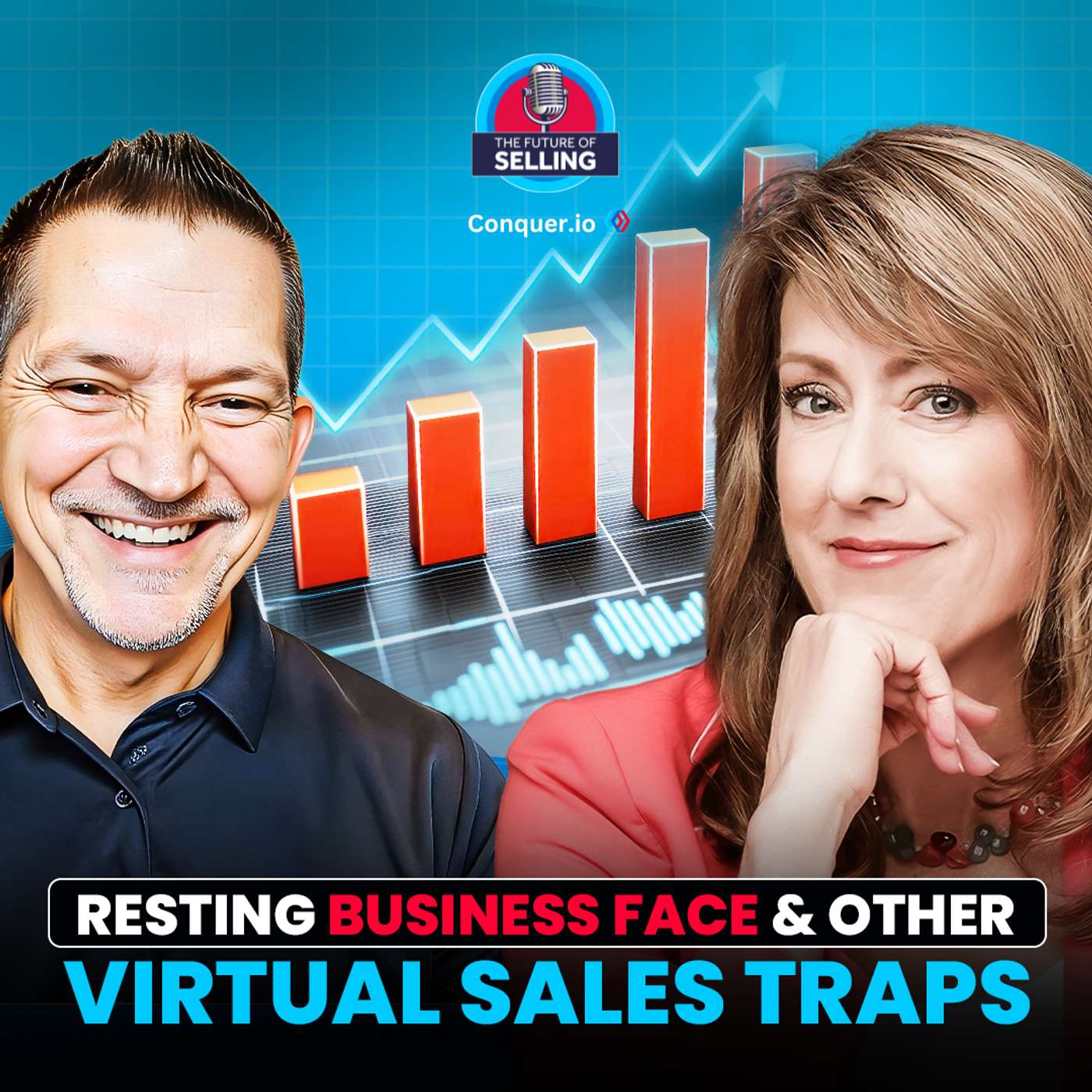 Resting Business Face and Other Virtual Sales Traps | TFOS E21 episode artwork