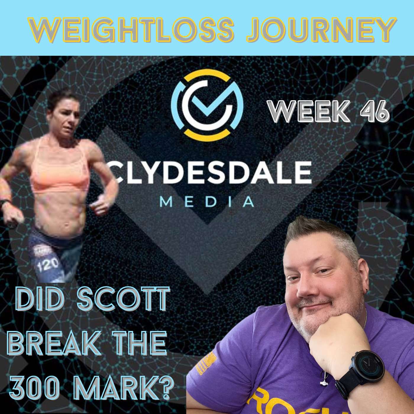 Clydesdale Media Weight Loss Journey - Did Scott Break the 300lbs Mark? episode artwork