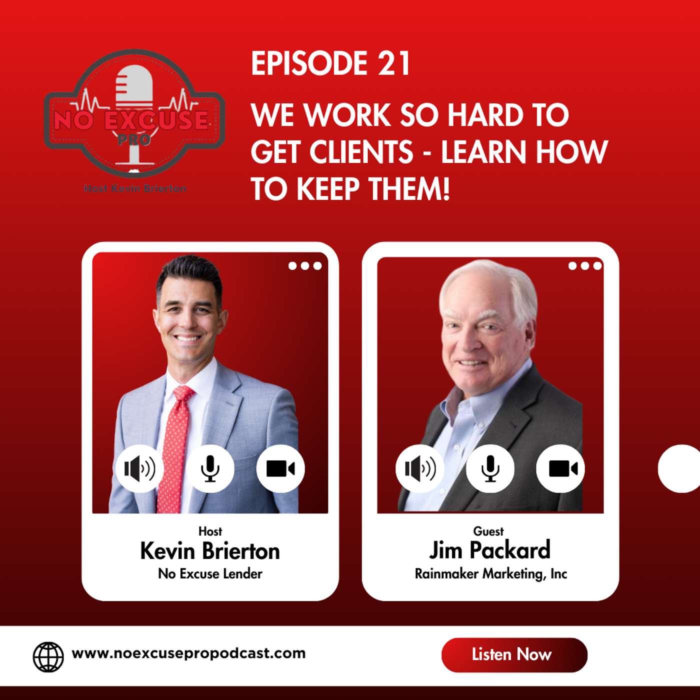 Episode 21: We Work So Hard to Get Clients - Learn how to Keep Them! episode artwork