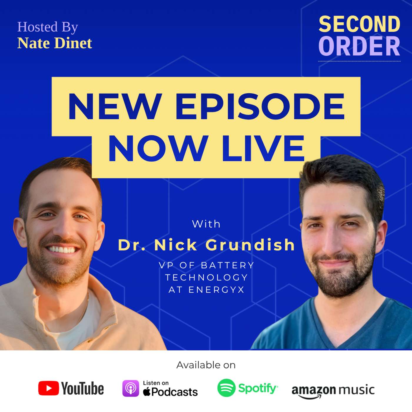 Episode 07 - Why Battery Breakthroughs Don't Run on a Timeline | Nicholas Grundish episode artwork