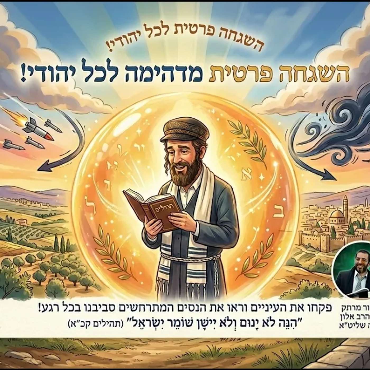 🔴 אבא תודה! מלחמת איראן ישראל, השגחה פרטית מדהימה! הרב אלון עטיה שליט"א באר יעקב פרשת צו