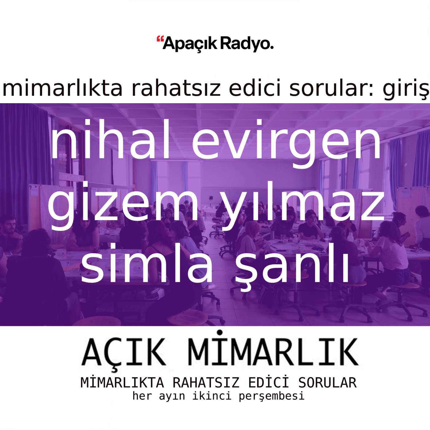Mimarlıkta rahatsız edici sorular: seriye giriş