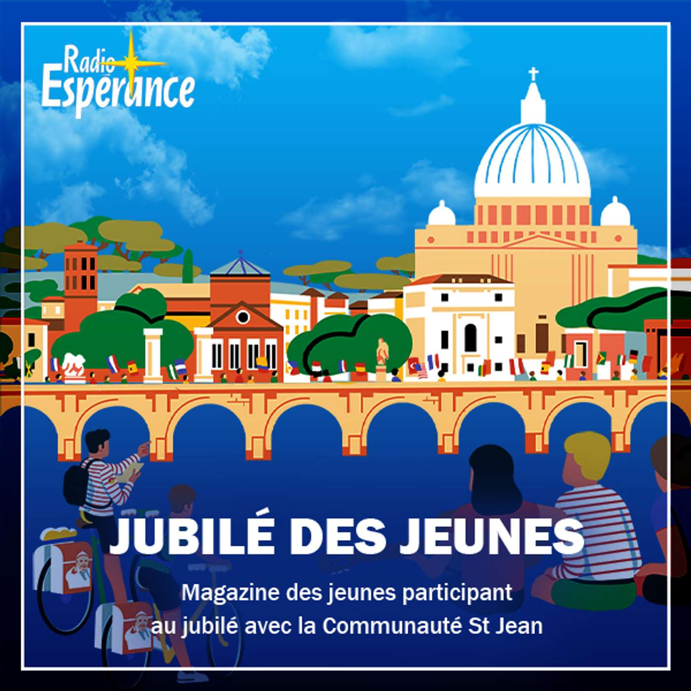 Jubilé des jeunes 2025 à Rome podcast artwork