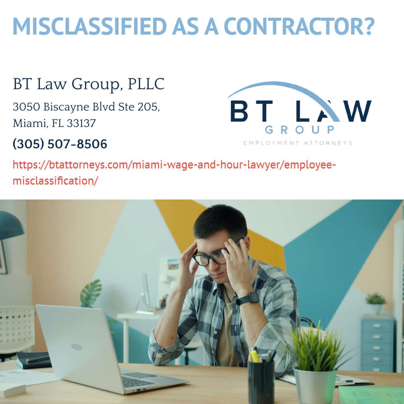 Employee Misclassification in Miami, FL - BT Law Group, PLLC episode artwork