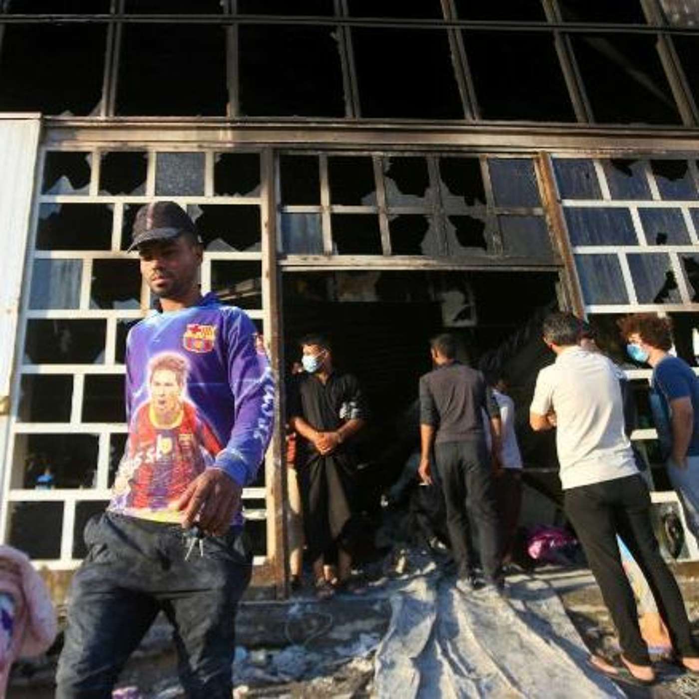 Death Toll in Iraq COVID Hospital Fire Rises (14.07.21)