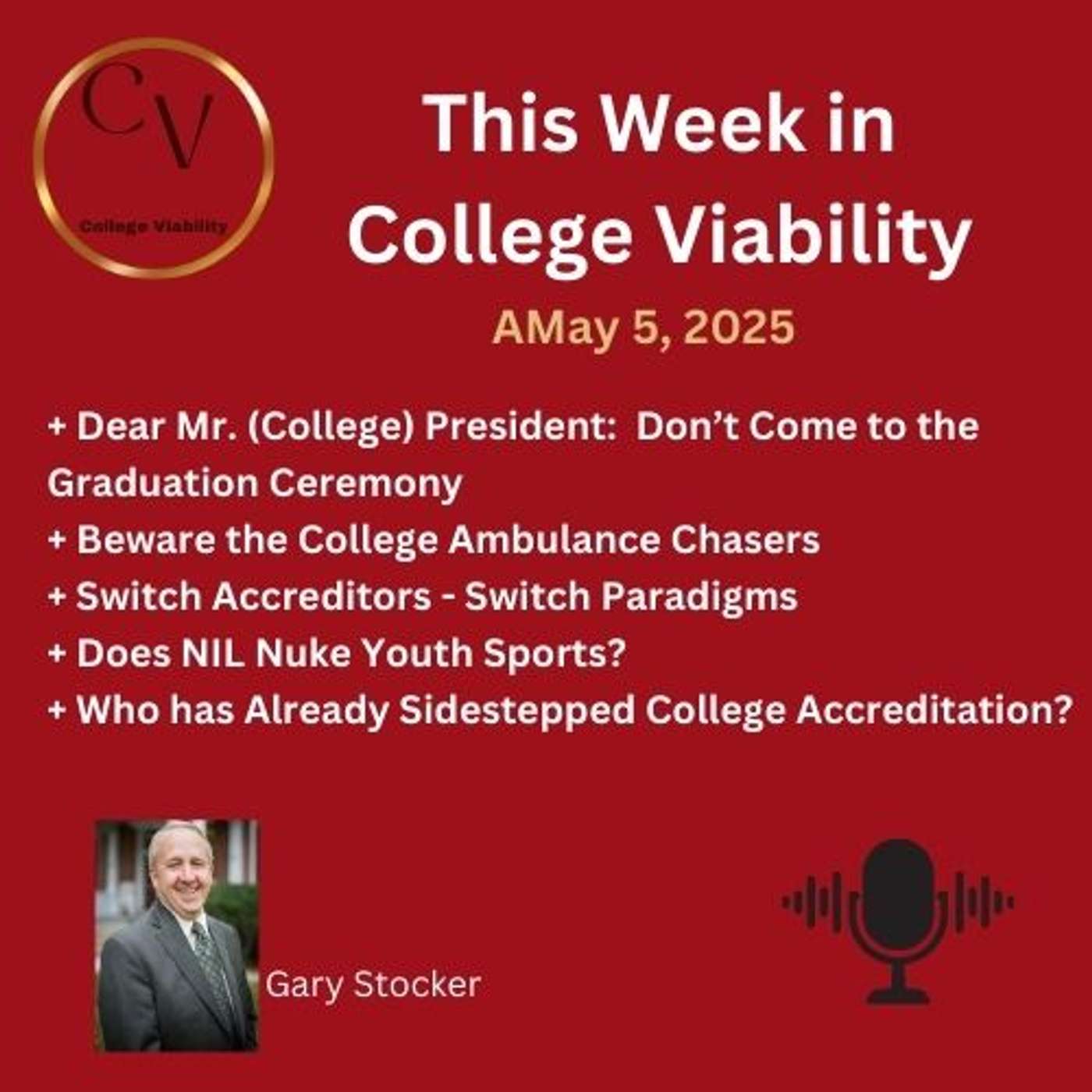This Week In College Viability (TWICV)