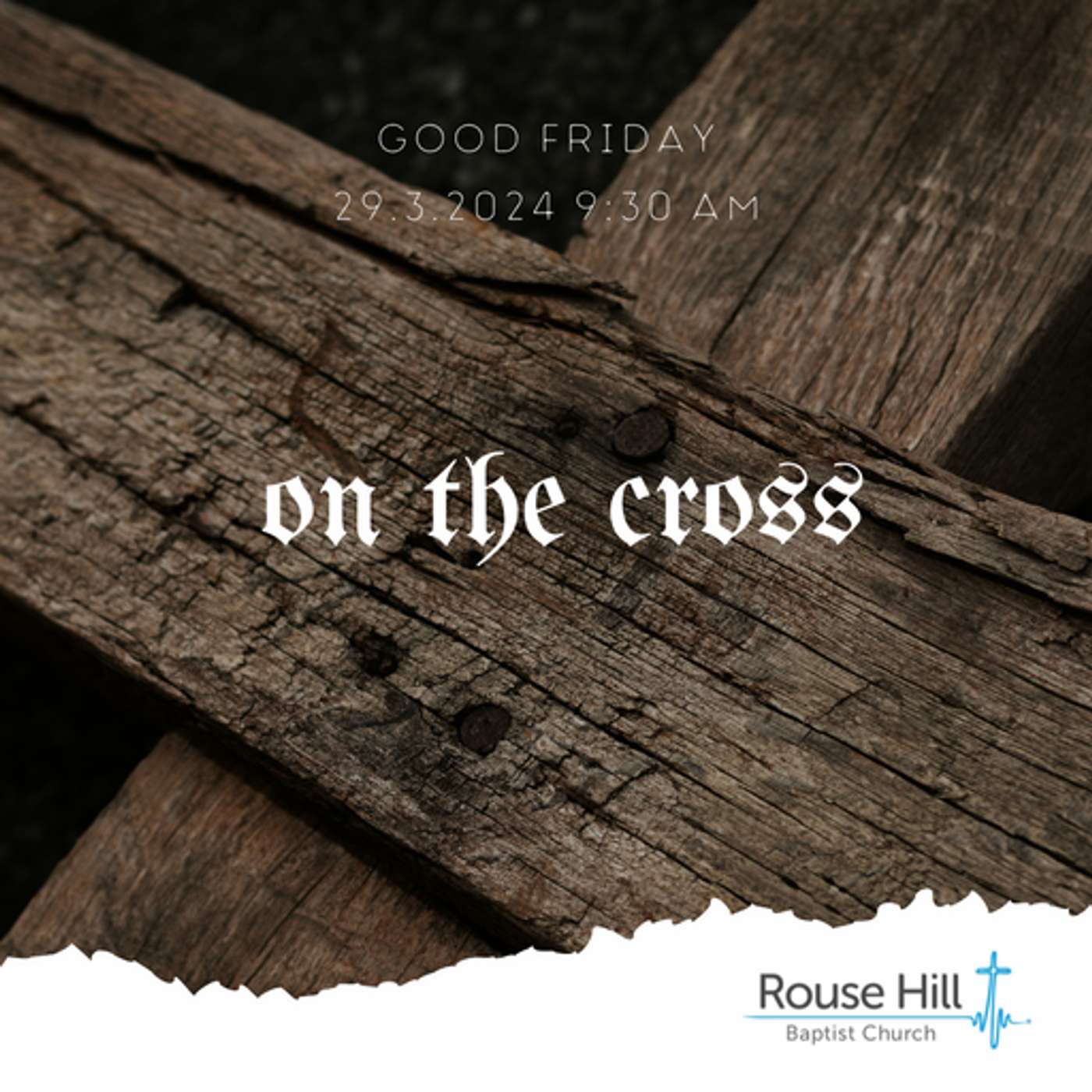 29th March - The Journey of Jesus - On The Cross