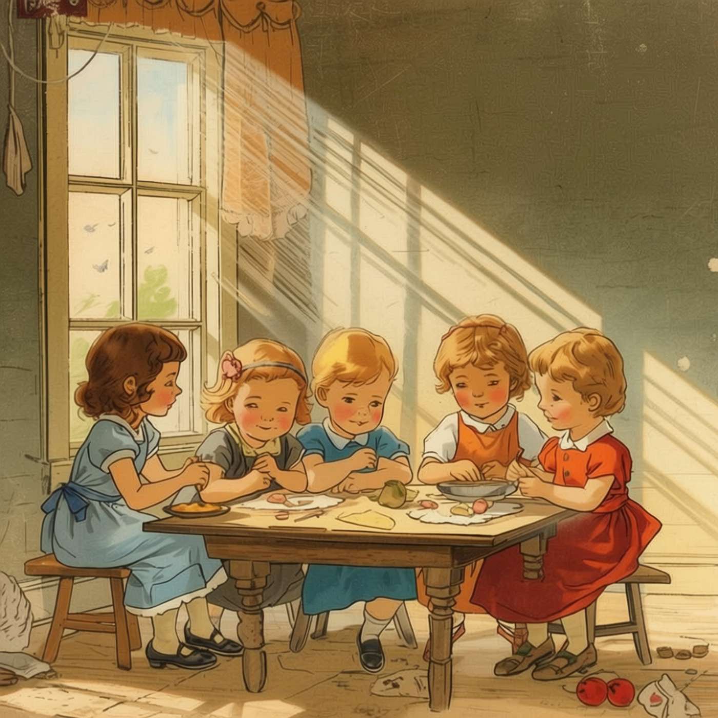 Five Little Peppers and How they Grew podcast artwork