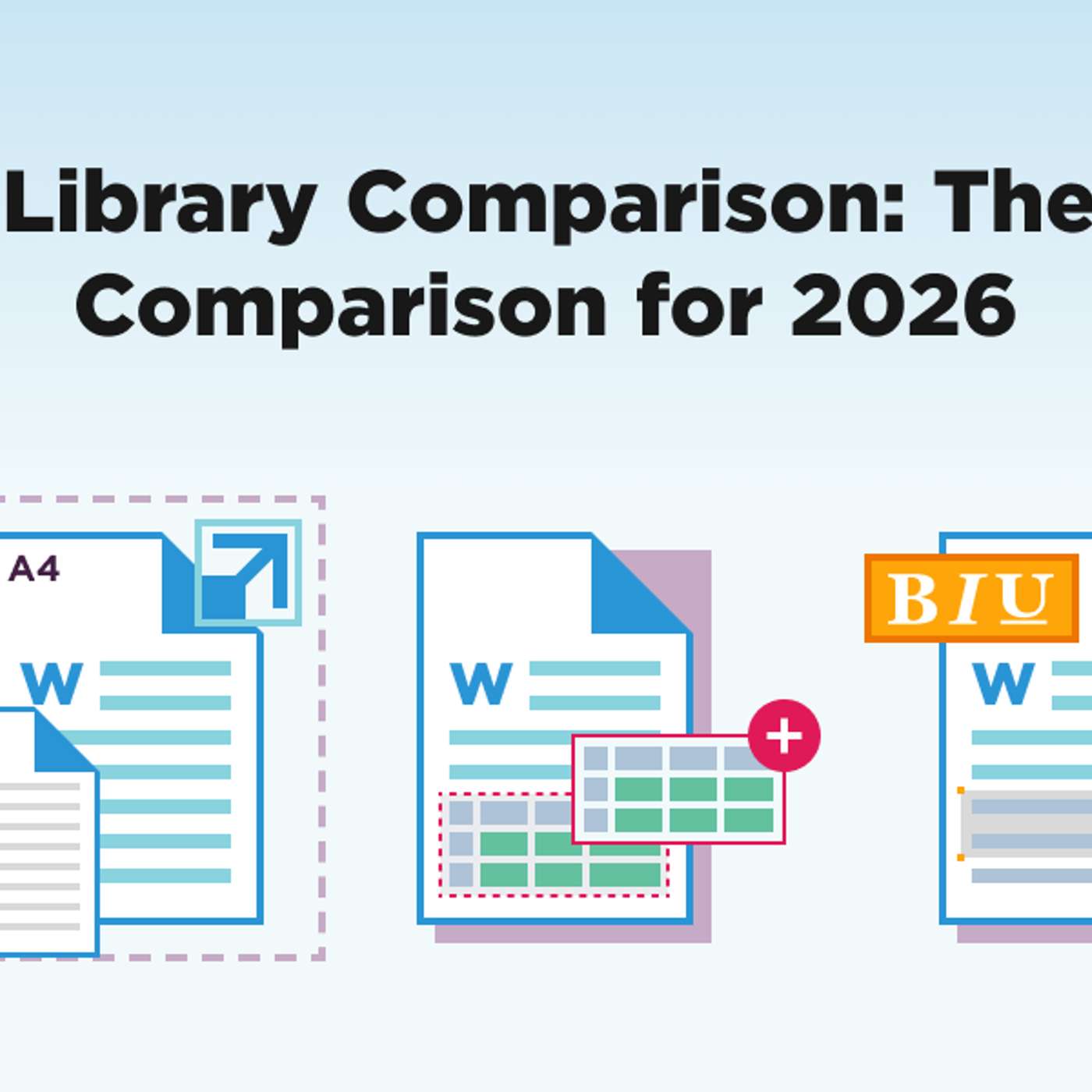 The Definitive C# Word Library Comparison for 2026