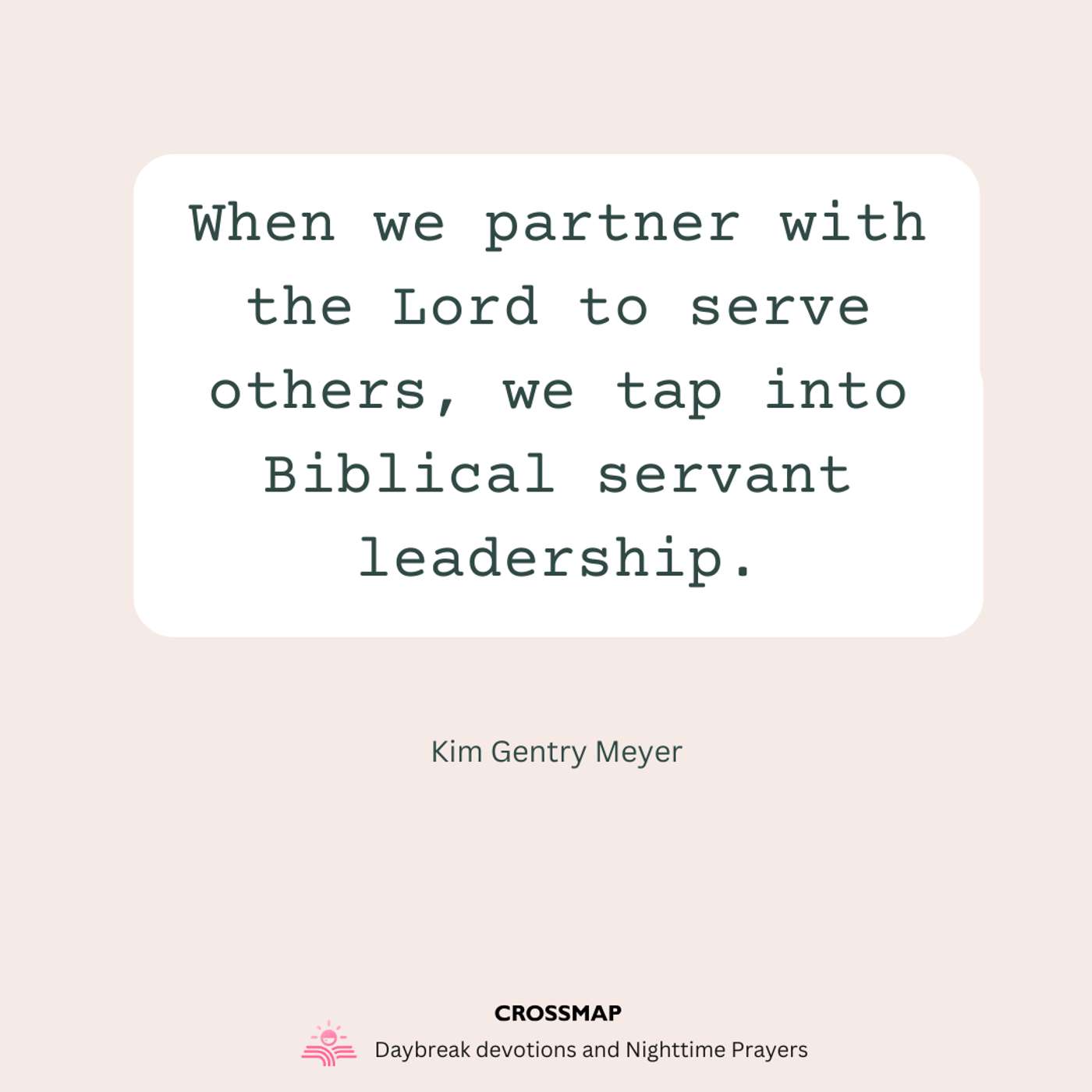 Back to the Basics of Christian Leadership