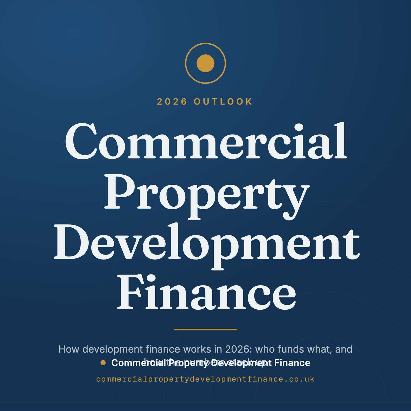 Commercial Property Development Finance