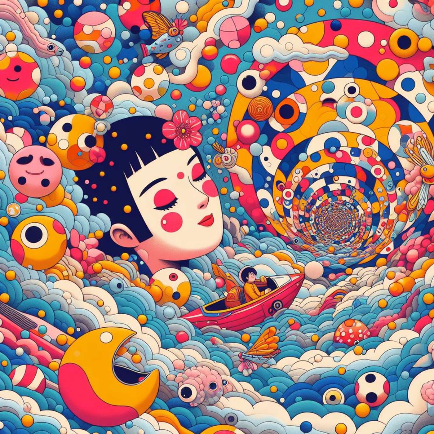 Alexia & Foster visit Yayoi Kusama