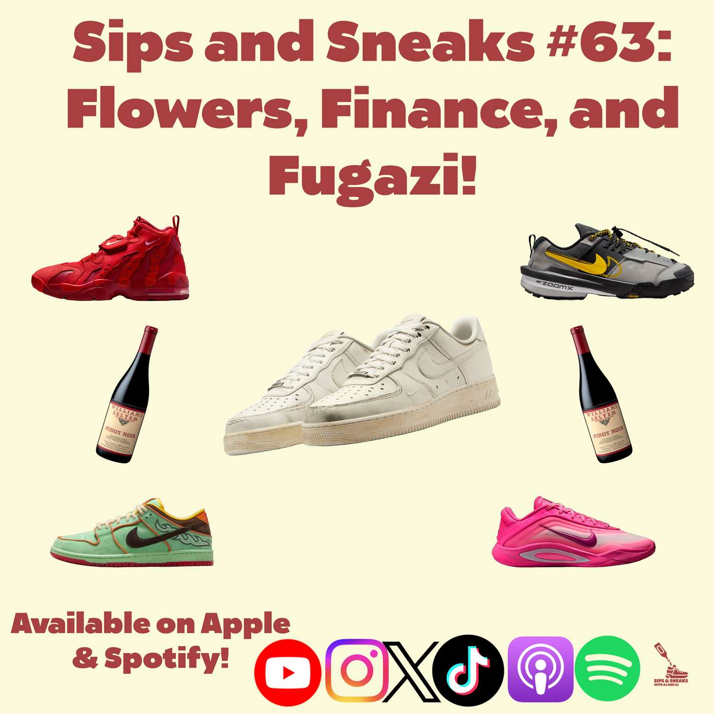 Flowers, Finance, and Fugazi episode artwork