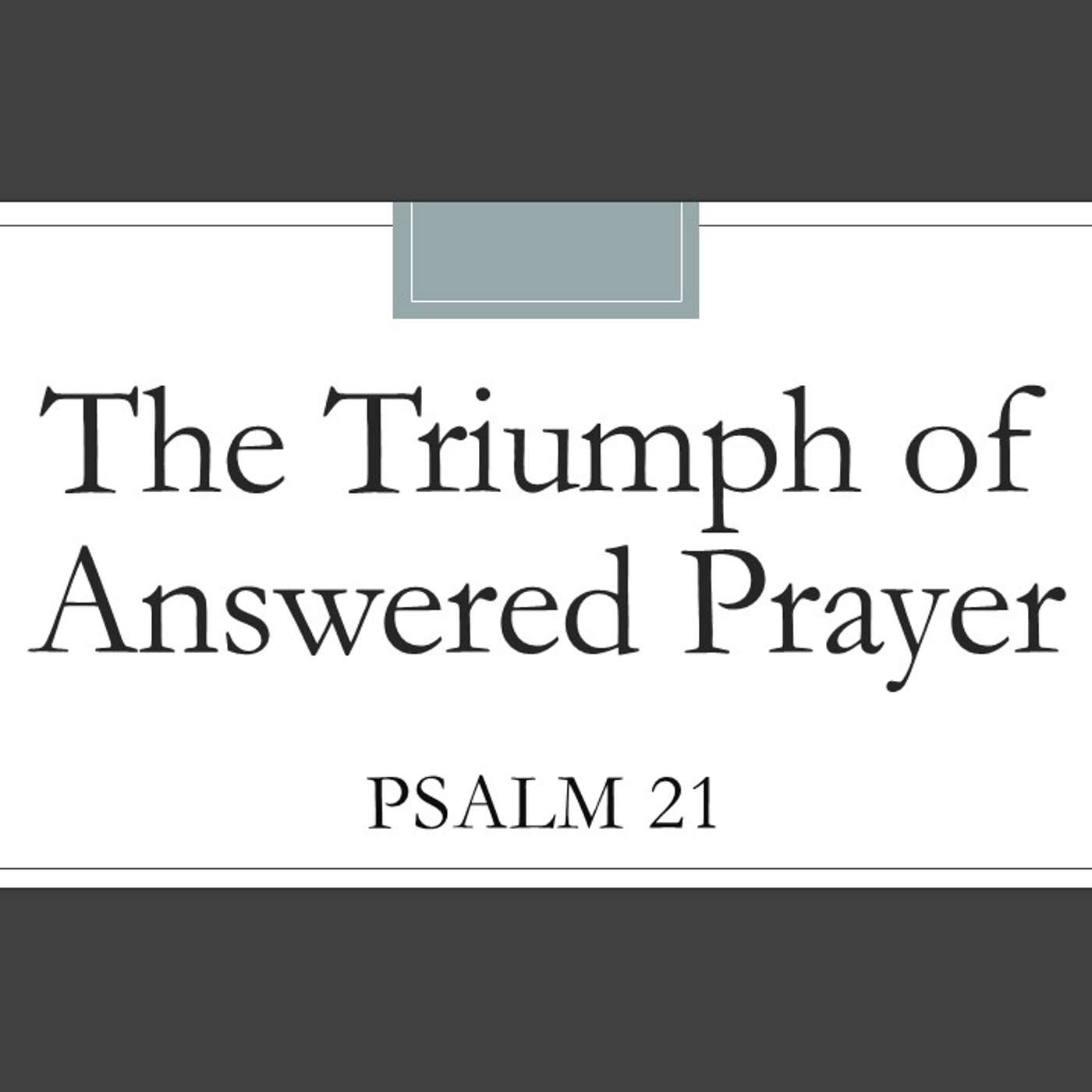 The Triumph of Answered Prayer | 02/16/2025 Afternoon Service