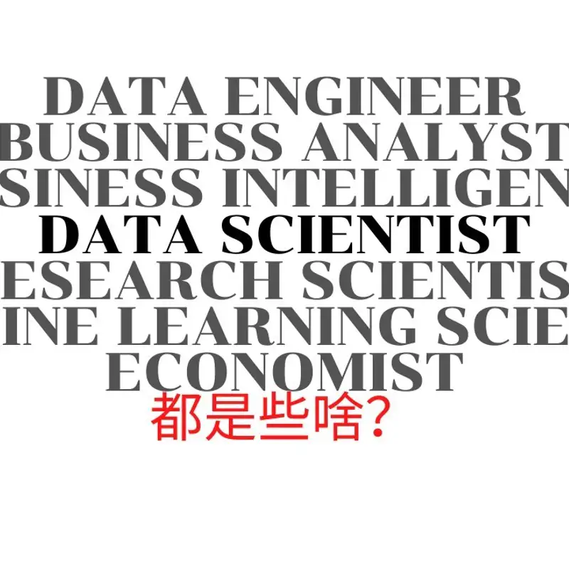 E4. Data Scientist是干嘛的 ｜ 机器学习是归宿吗｜数据科学家的价值何在