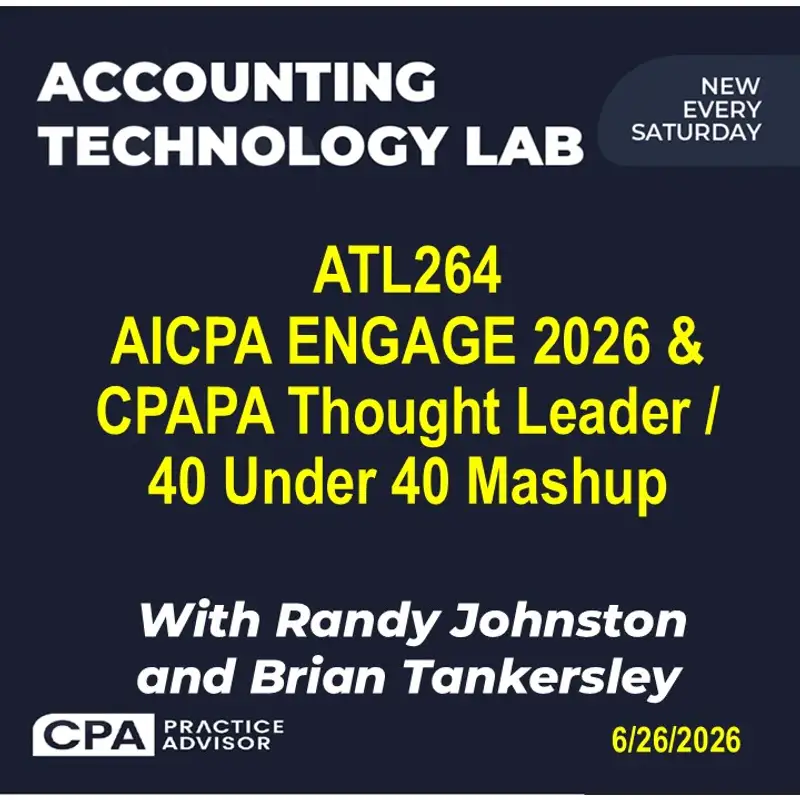 AICPA ENGAGE 2026 and CPAPA Thought Leader / 40 Under 40 Mashup