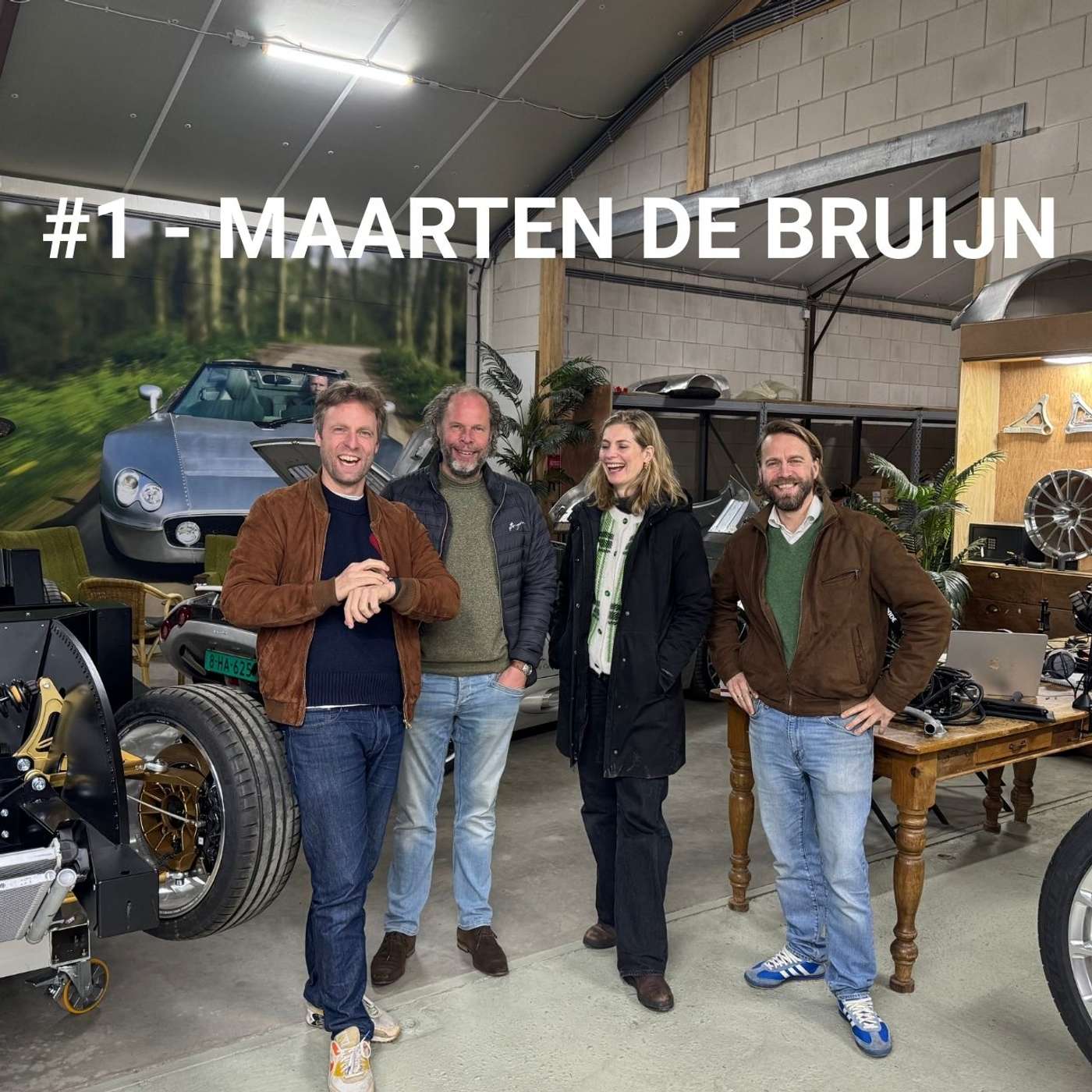 #1 - MAARTEN DE BRUIJN: Car Design, Schoonheid, Functie en Vakmanschap episode artwork