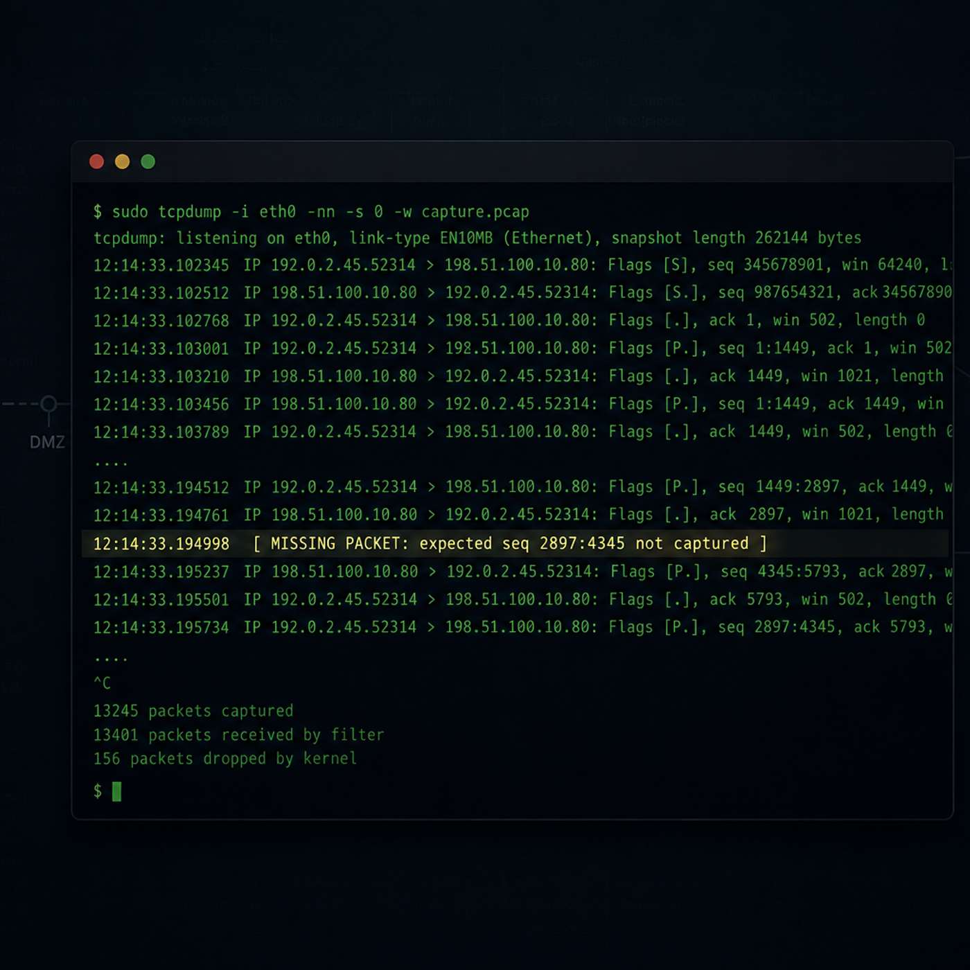 When PowerShell Said "Failed," tcpdump Said Why