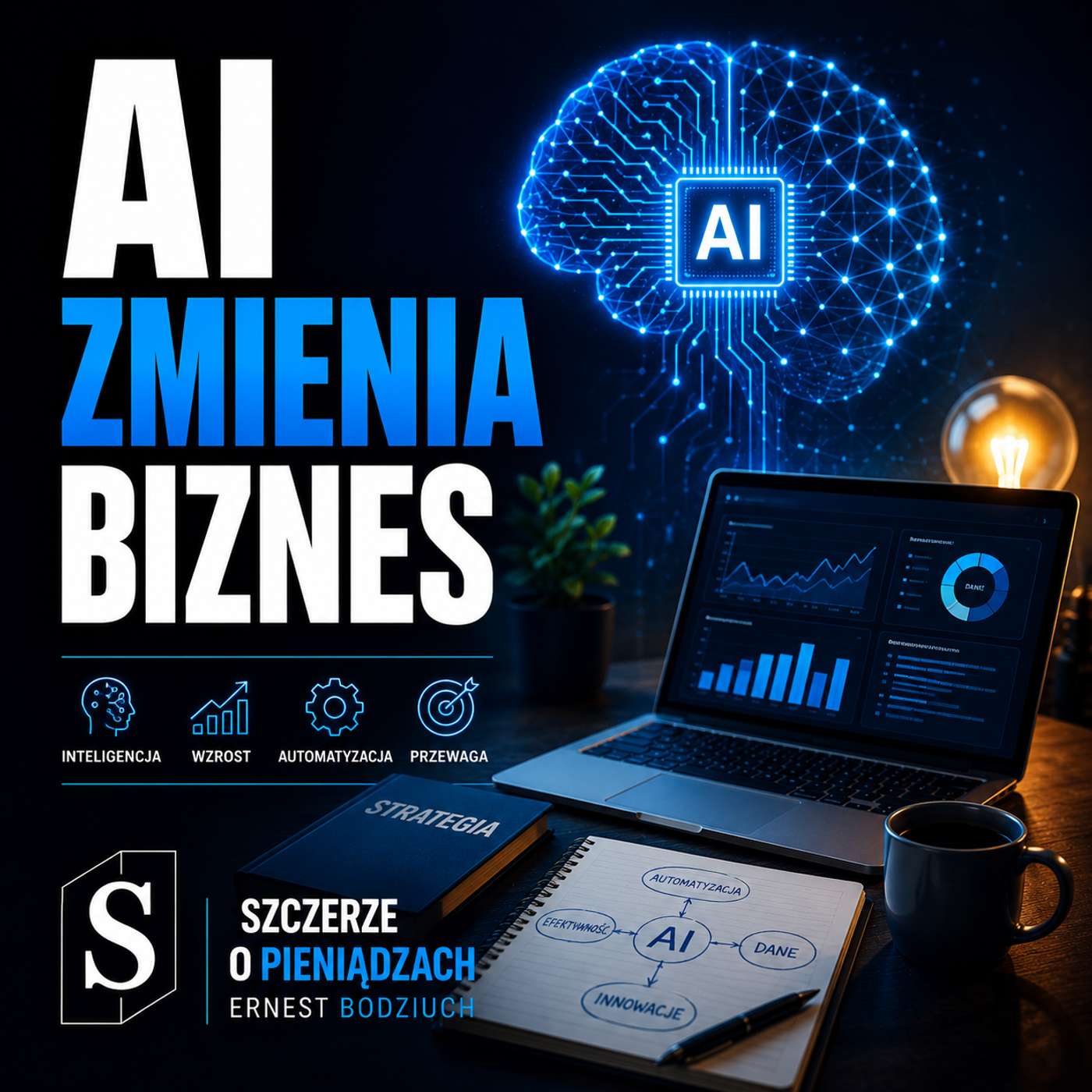 AI zmienia biznes. Szczerze o pieniądzach odc. 338 episode artwork