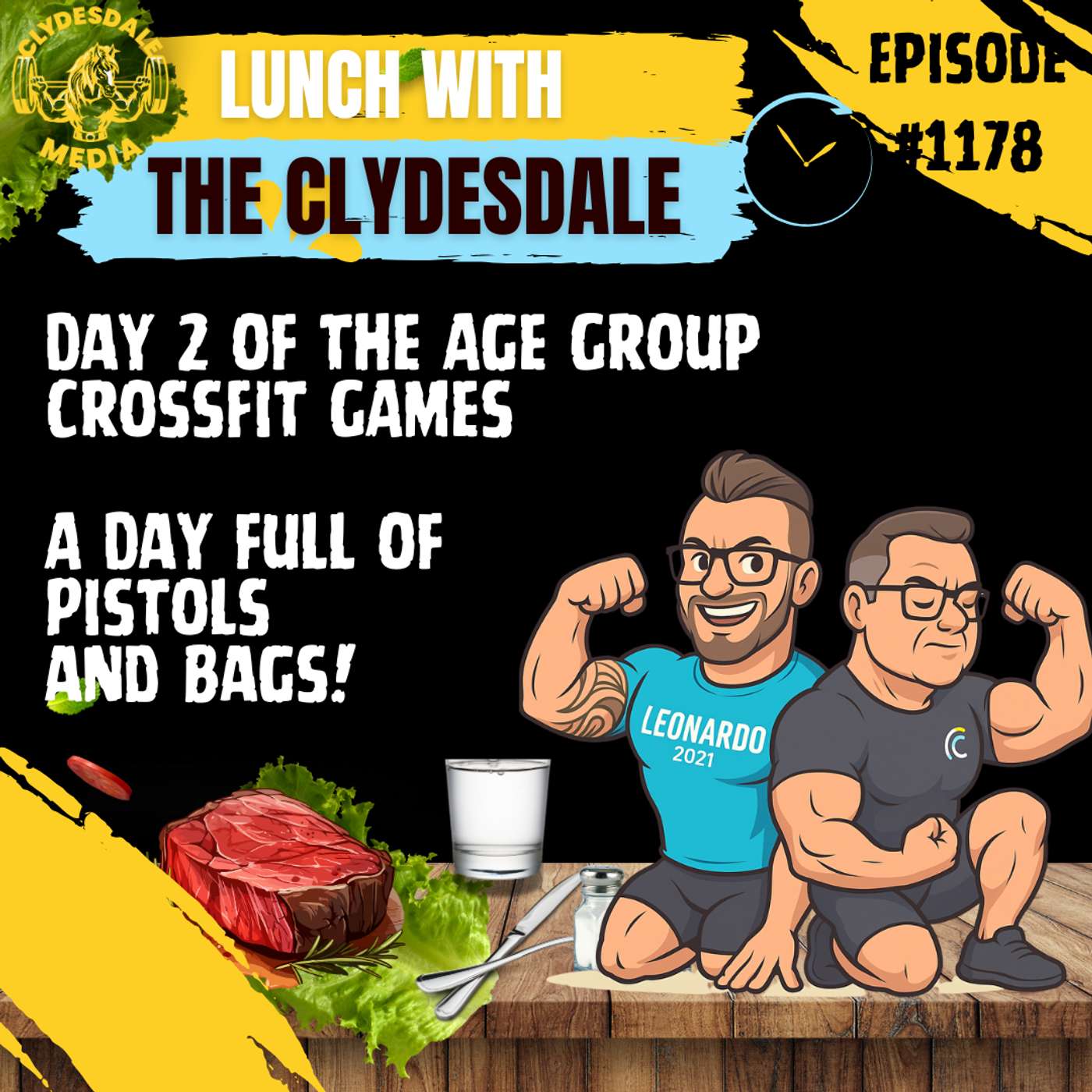 Lunch with the Clydesdale = Day 2 at the Age Group CrossFit Games episode artwork