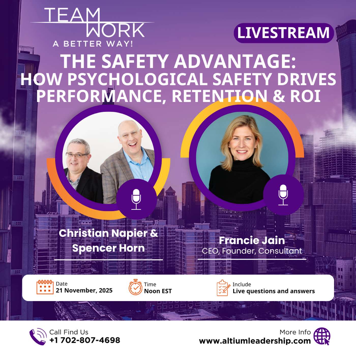 The Safety Advantage: How Psychological Safety Drives Performance The Safety Advantage: How Psychological Safety Drives Performance