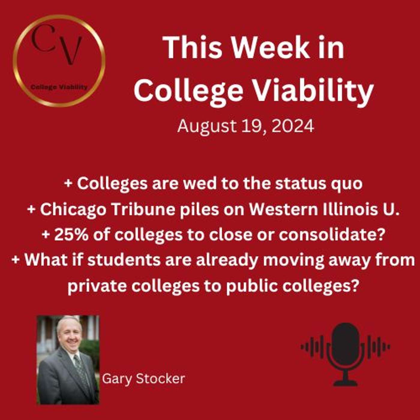 This Week In College Viability (TWICV)