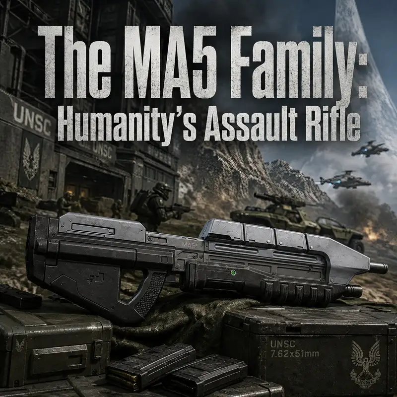 The MA5 Family: Humanity’s Assault Rifle