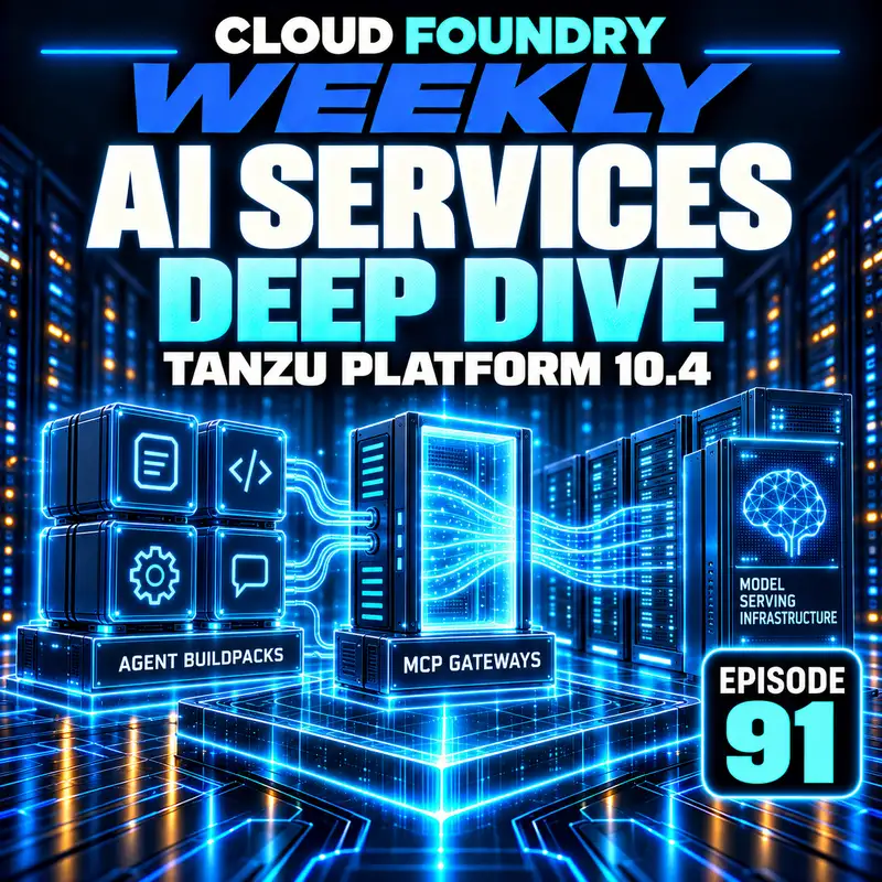 Agent Buildpacks, MCP Gateways & More: Tanzu Platform 10.4 AI Services Deep Dive | CF Weekly 91