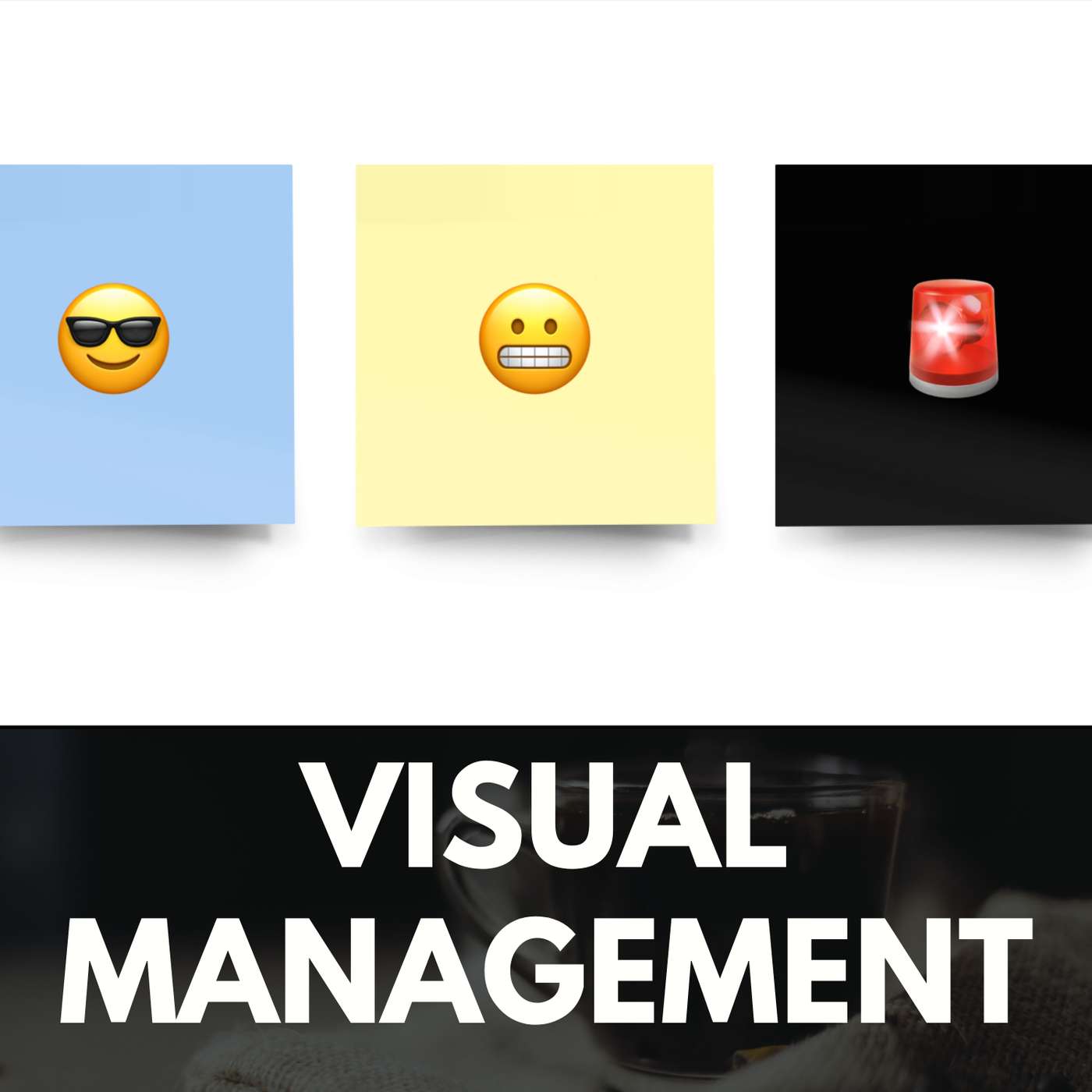 Blue-Yellow-Black Visual Management