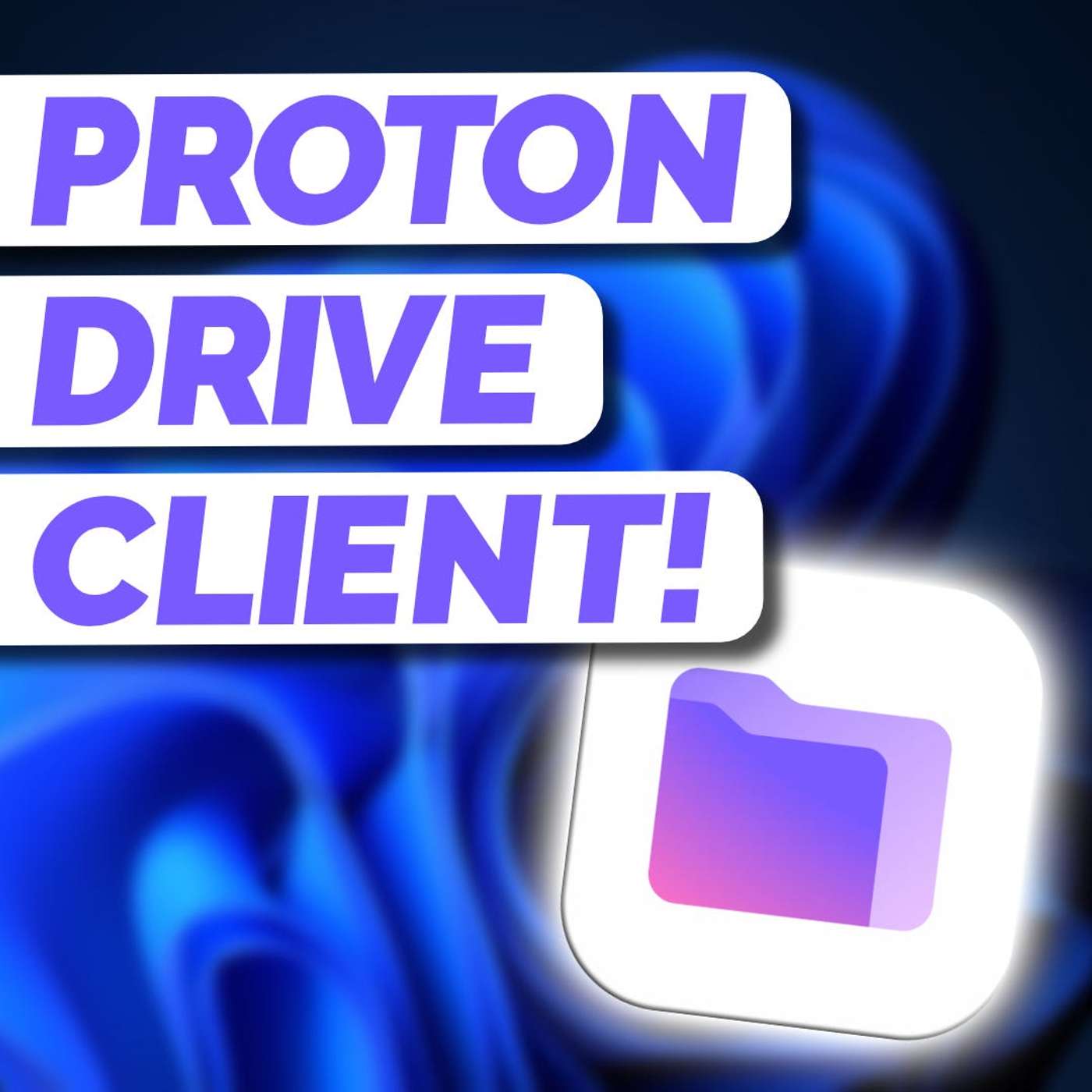 Proton Drive's First Desktop Client Arrives! - SR142