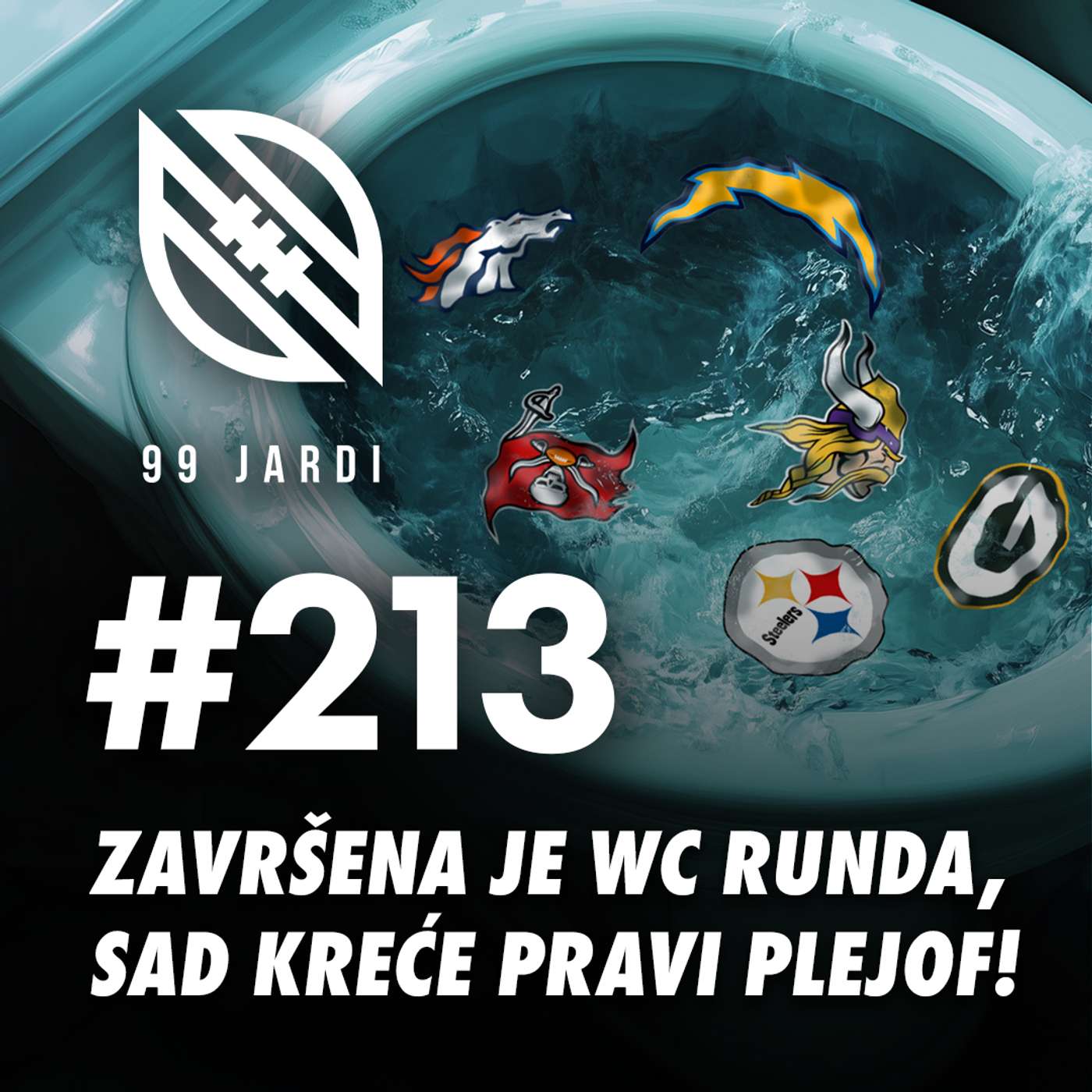 99 jardi #212 Završena je WC runda, sad kreće pravi plejof! 💥 🏈