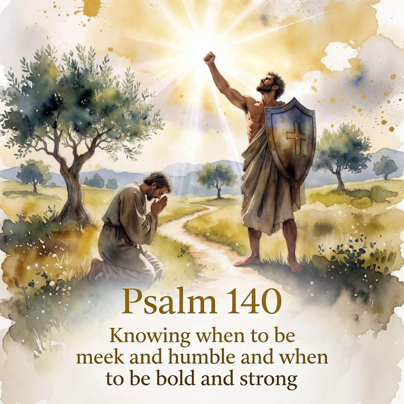 Psalm 140 Knowing when to be meek and humble and when to be bold and strong. episode artwork