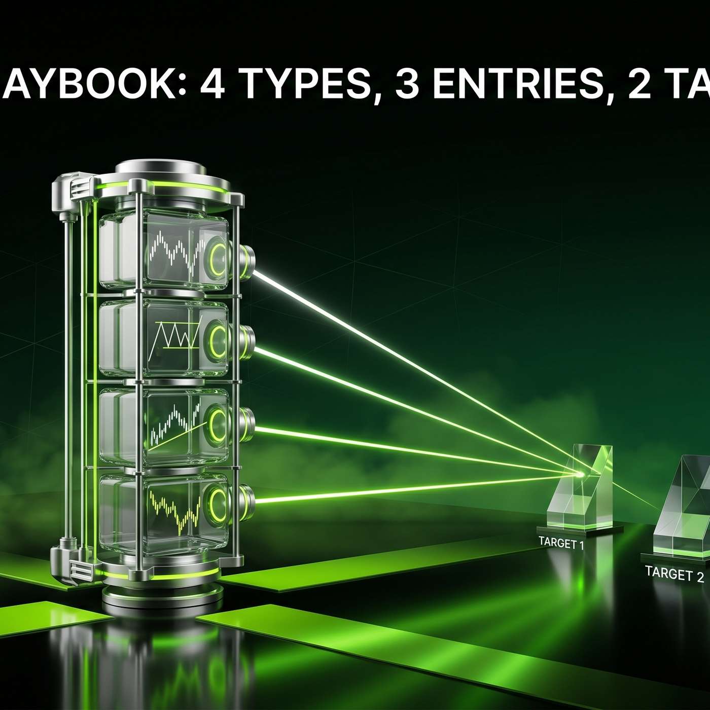 FVG Playbook: 4 Types, 3 Entries, 2 Targets