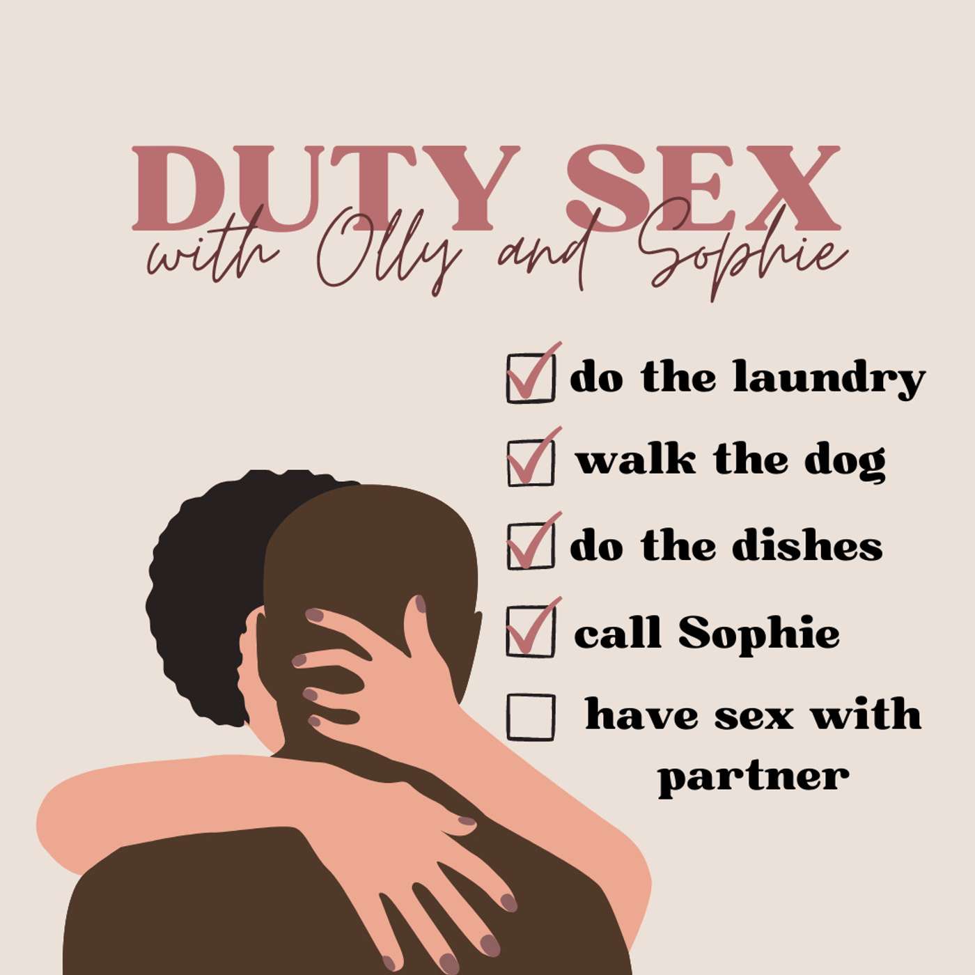 Duty sex with Olly and Sophie
