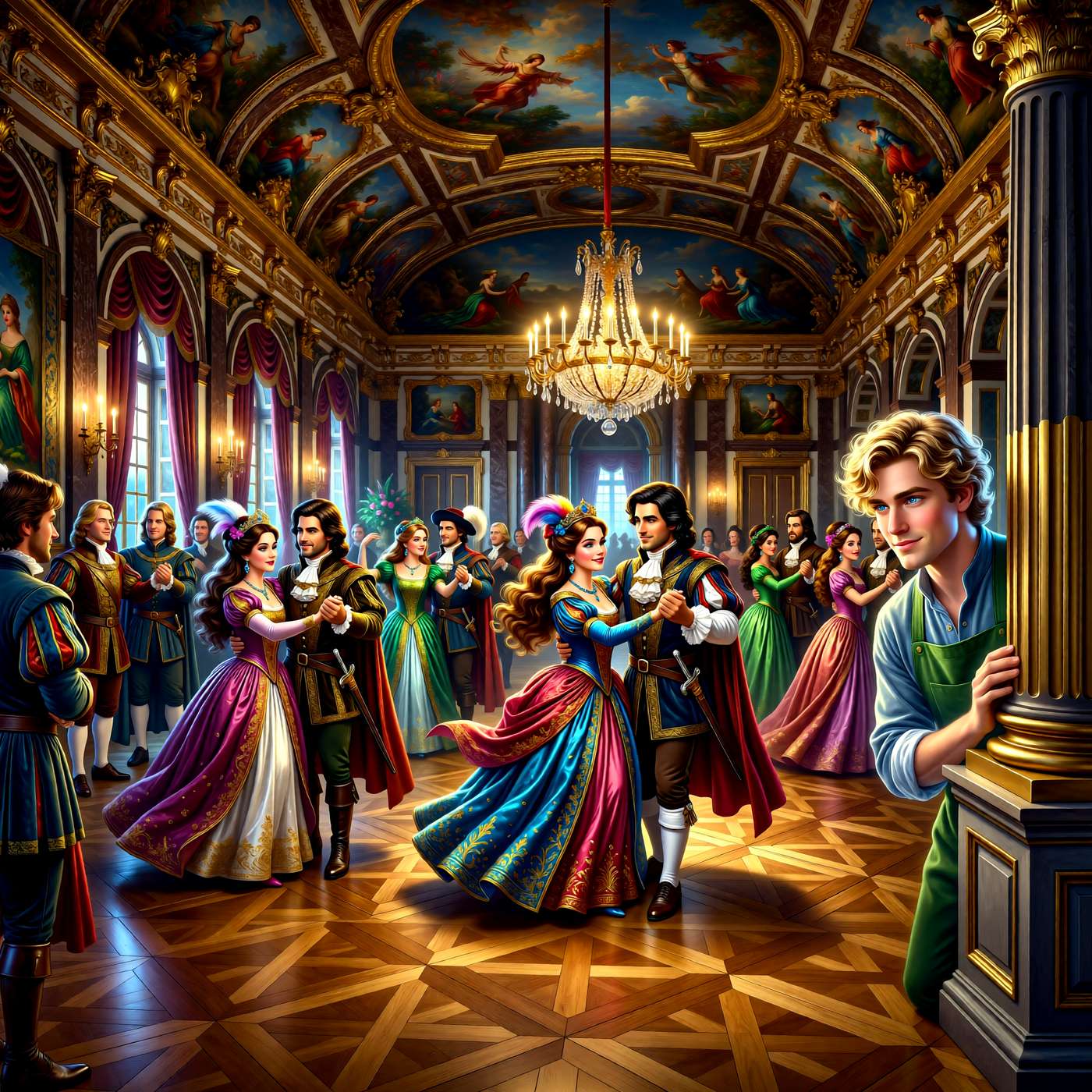 The Red Fairy Book 01 - The Twelve Dancing Princesses episode artwork
