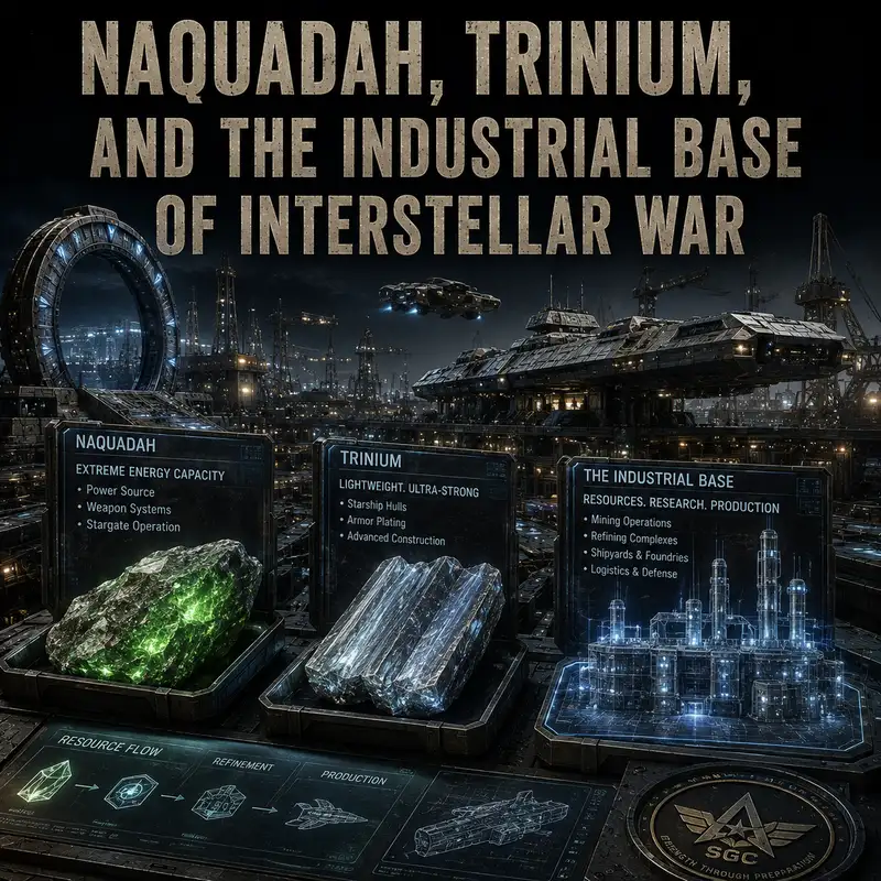 Naquadah, Trinium, and the Industrial Base of Interstellar War