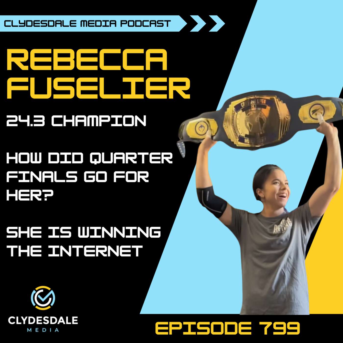 Rebecca Fuselier - Clydesdale Media Podcast | The Search for Big Becca, has She Found Her? episode artwork