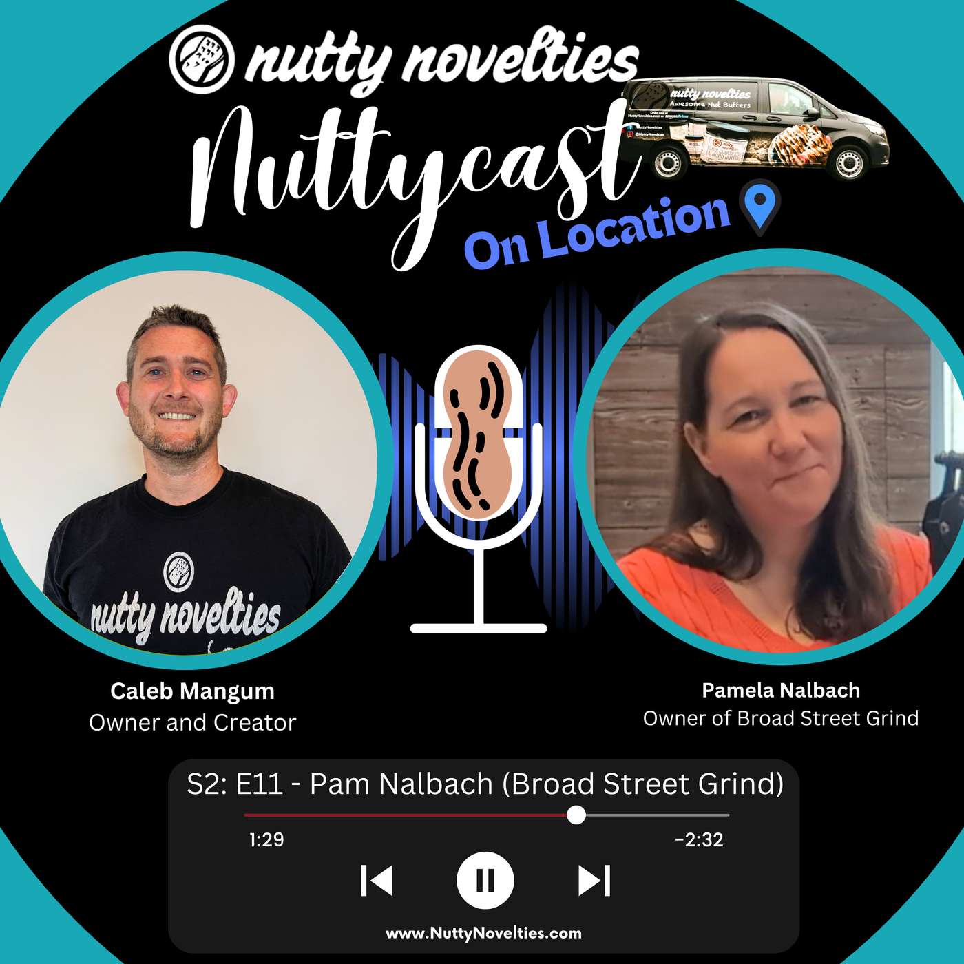 Nuttycast S2: E11 Pam Nalbach - The Broad Street Grind episode artwork