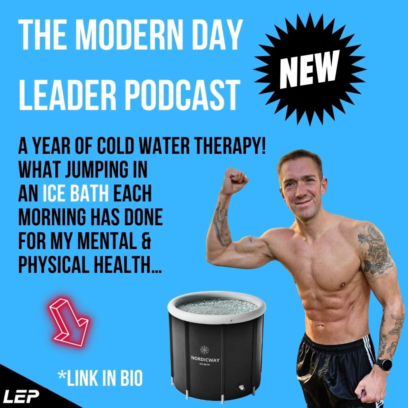 Episode 26 - A Year of Cold Water Therapy - What Jumping In A Bath of Ice Each Morning Has Done For My Mental & Physical Health… episode artwork