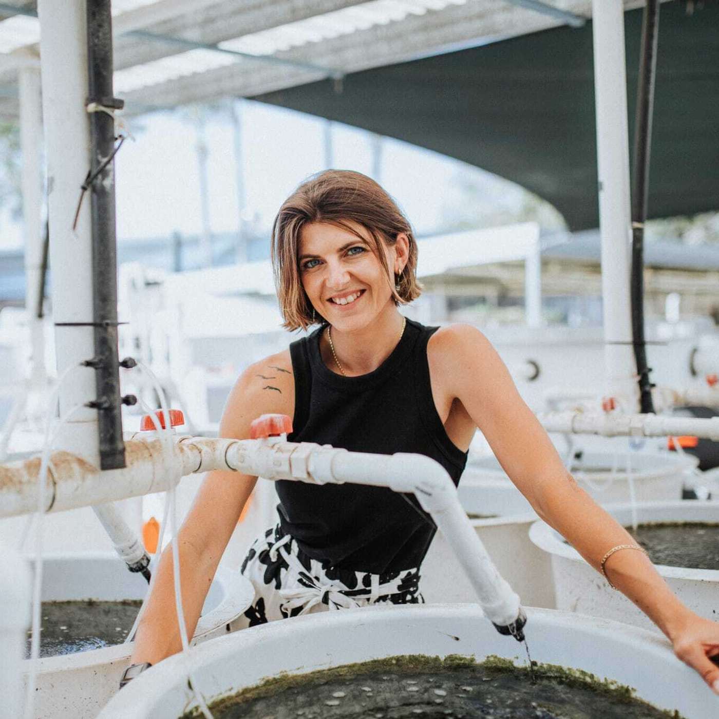 Fishing for Answers and Debunking Aquaculture. "3 Billion people rely on Seafood" - at evokeAG. with Future Young Leader Roberta Marcoli