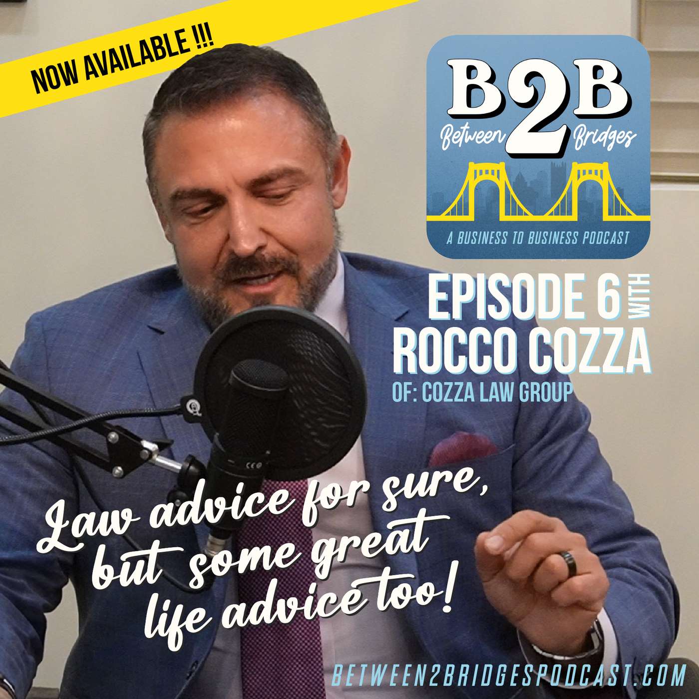Ep.6 Rocco Cozza - Don't stay just because it's comfortable.