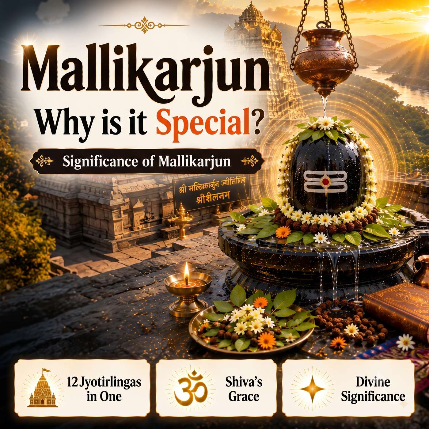 Mallikarjun Jyotirlinga Kyon Hai Vishesh? 🔱 | Srisailam Mallikarjun Mahadev Ka Divya Rahasya episode artwork