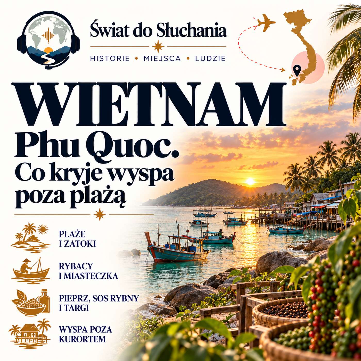 Wietnam. Phu Quoc. Co kryje wyspa poza plażą. episode artwork