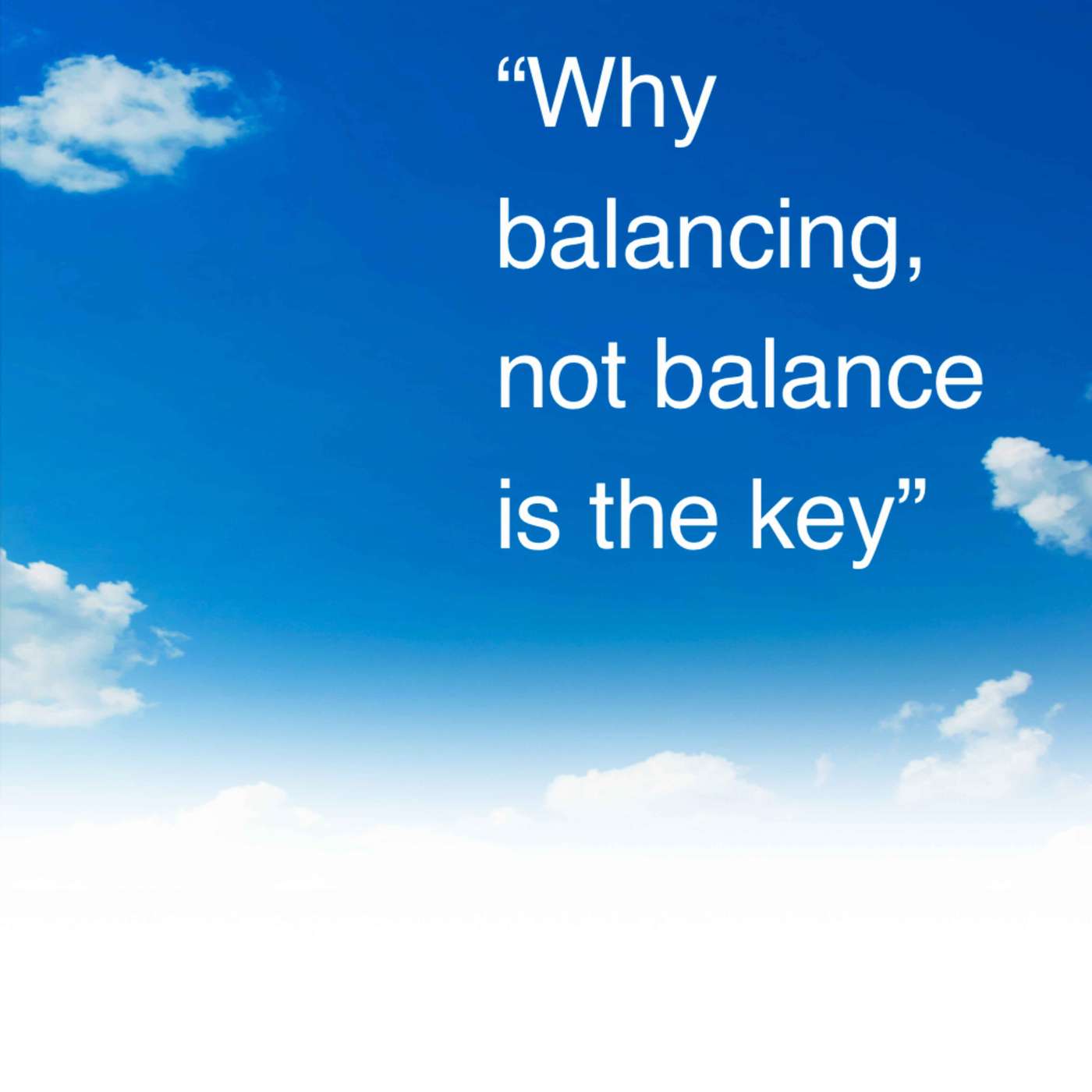 S2E143 Myth Busting the Work/Life Balance