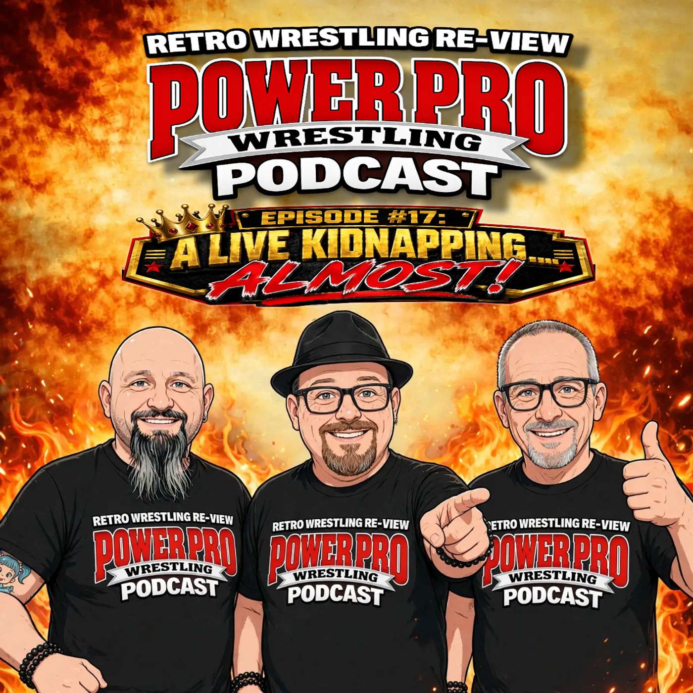 RWR Power Pro Wrestling Podcast Ep. 17 (8/18/98) A Live Kidnapping...ALMOST! episode artwork
